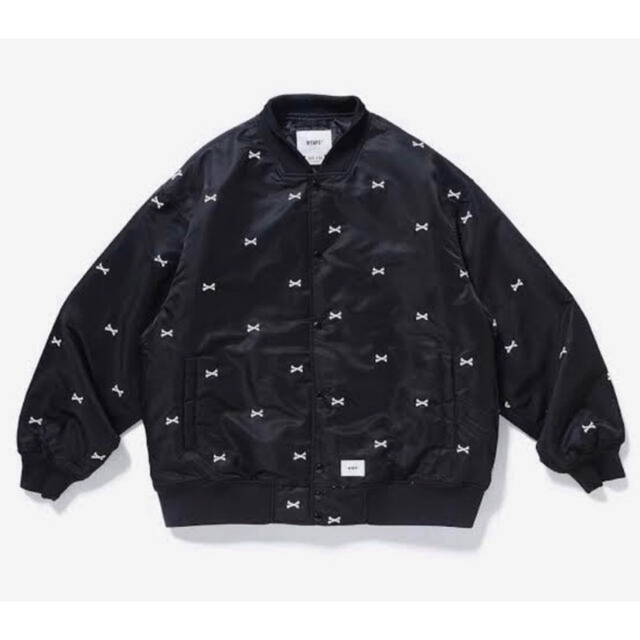 WTAPS 22SS TEAM JACKET BLACK Mサイズメンズ