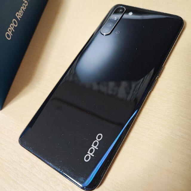 OPPO Reno3 A ブラック 動作良好-siegfried.com.ec