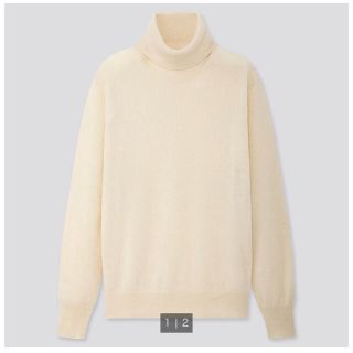 ユニクロ(UNIQLO)の【新品未使用】ユニクロ　カシミヤタートルネックセーター(ニット/セーター)