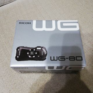 リコー(RICOH)の本日限定最終値引き　保証書未記入　リコー RICOH　 WG-80 ブラック(コンパクトデジタルカメラ)