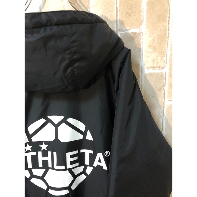 ATHLETA - 【ATHLETA】美品！ ダブルロゴ ベンチコート 中綿 160の通販 by MRT's shop｜アスレタならラクマ