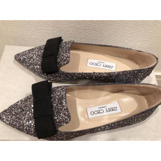 ジミーチュウ(JIMMY CHOO)のジミーチュウ　星ラメ(バレエシューズ)