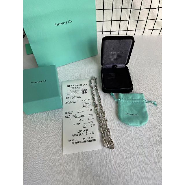 定番新作】Tiffany  Co. 美品 Tiffany ハードウェア グラジュエイテッド リンク ネックレスの通販 by Qatar's  shop｜ティファニーならラクマネックレス