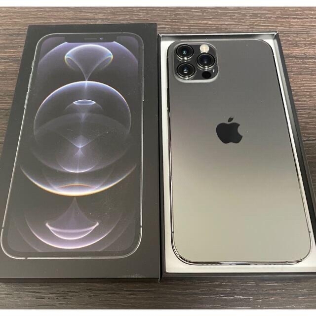 正規販売店】 iPhone - アップル iPhone12 Pro 128GB グラファイト