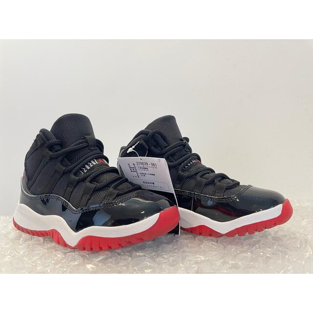 NIKE   NIKE AIR JORDAN  RETRO PS "BRED".5cmの通販 by tosh