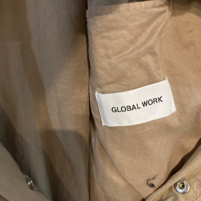 GLOBAL WORK(グローバルワーク)のGLOBAL WORK グローバル　ワーク　ロングコート メンズのジャケット/アウター(トレンチコート)の商品写真