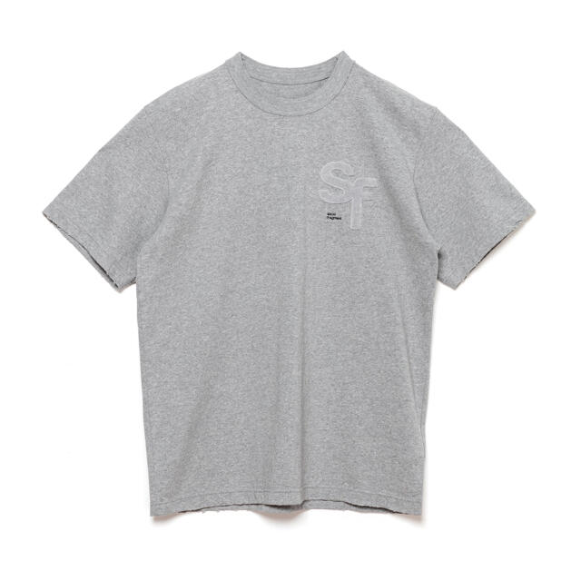 【未使用品】 - FRAGMENT 希少コラボアイテム 4 グレー Tシャツ サカイ×フラグメントデザイン Tシャツ+カットソー(半袖+袖なし)