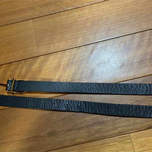 23区(ニジュウサンク)の23区 Sail Buckle Belt ベルト ブラック 本革 レディースのファッション小物(ベルト)の商品写真