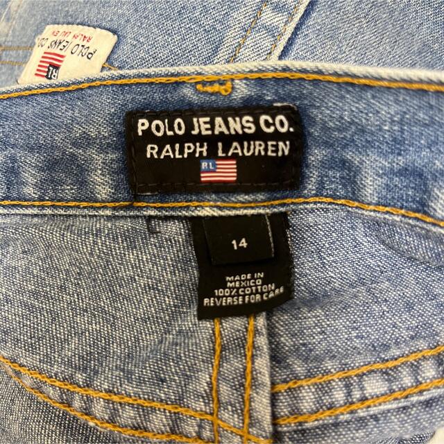 POLO RALPH LAUREN(ポロラルフローレン)のPOLO JEANS ポロハーフパンツ メンズのパンツ(デニム/ジーンズ)の商品写真