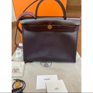 エルメス(Hermes)のHERMES エルメス エールバッグ ジップ(ハンドバッグ)