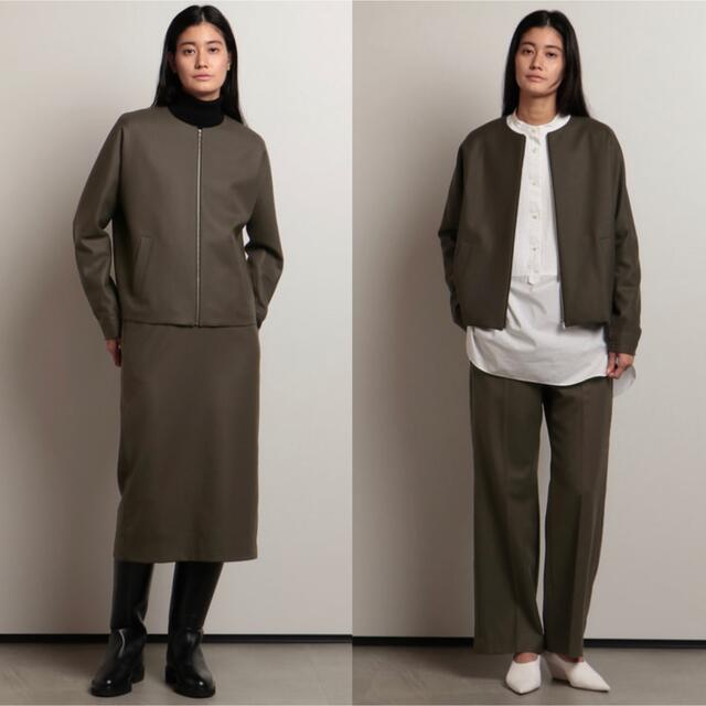 theory luxe 21AW 完売 SAXONY ブルゾンジャケット