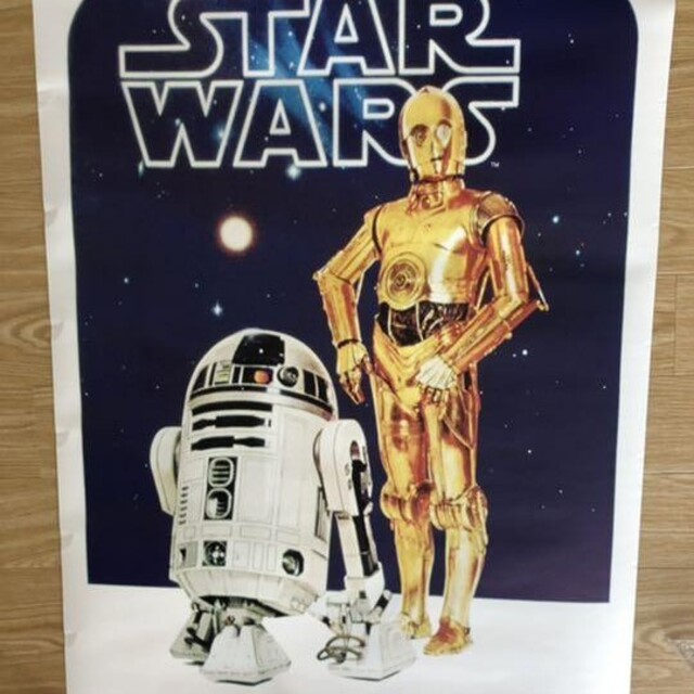 未使用品スターウォーズstarwars C-3PO R2-P2 ポスター