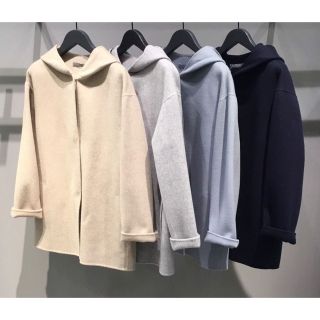 セオリーリュクス(Theory luxe)のTheory luxe 19aw ショート丈フード付きコート(ピーコート)