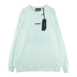 ネイバーフッド(NEIGHBORHOOD)のNEIGHBORHOOD ネイバーフッド 211ELWSN-LTM01S NHWDS-1/C-Tee LS バックプリント 長袖 Tシャツ ホワイト系 M【中古】(Tシャツ/カットソー(半袖/袖なし))