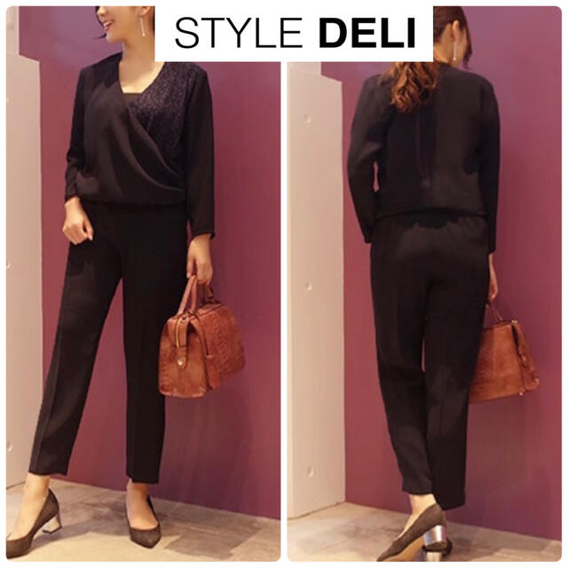 STYLE DELI(スタイルデリ)のスタイルデリ　オフィス❤️ブラウス・パンツ　セットアップ レディースのトップス(シャツ/ブラウス(長袖/七分))の商品写真