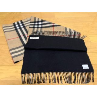 バーバリー(BURBERRY)のBURBERRY　バーバリー　マフラー　カシミア100％　定価112000円(マフラー/ショール)