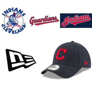 ニューエラー(NEW ERA)のインディアンス キャップ MLB ニューエラ 9FORTY ネイビー(キャップ)