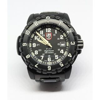 ルミノックス(Luminox)の【稼働 良品】ルミノックス ナイトホーク F-117 6400(腕時計(アナログ))