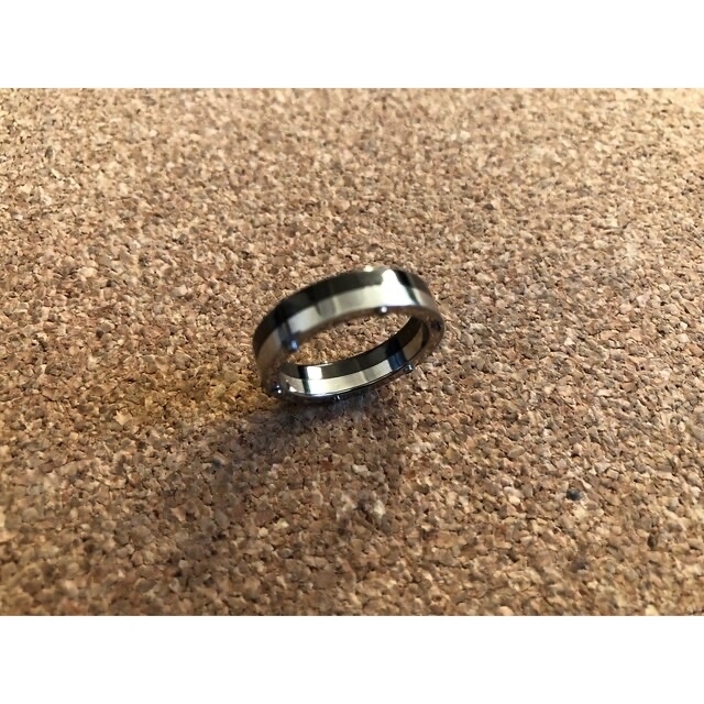 4℃(ヨンドシー)の【 4℃ 】2カラー リング ／ 指輪 16号 メンズのアクセサリー(リング(指輪))の商品写真