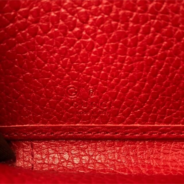 GUCCI グッチ 長財布 インターロッキング レッド ラウンドファスナー GUCCI グッチ 長財布 インターロッキング レッド ラウンドファスナー