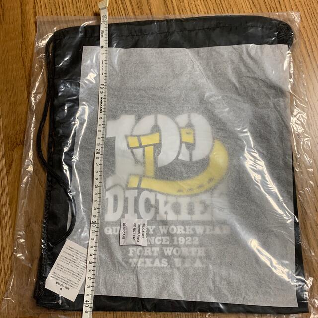 Dickies(ディッキーズ)のDICKIES ディッキーズ　ナップサック メンズのバッグ(バッグパック/リュック)の商品写真