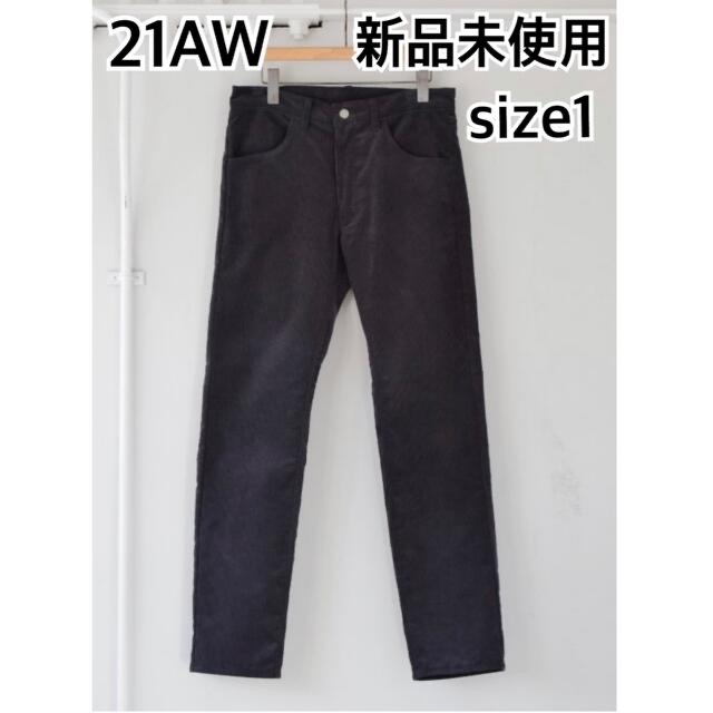 新品未使用21AW COMOLIコーデュロイ5Pパンツ サイズ1コモリ 正規