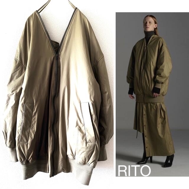 RITO Batting down Blouson レディースのジャケット/アウター(ダウンジャケット)の商品写真