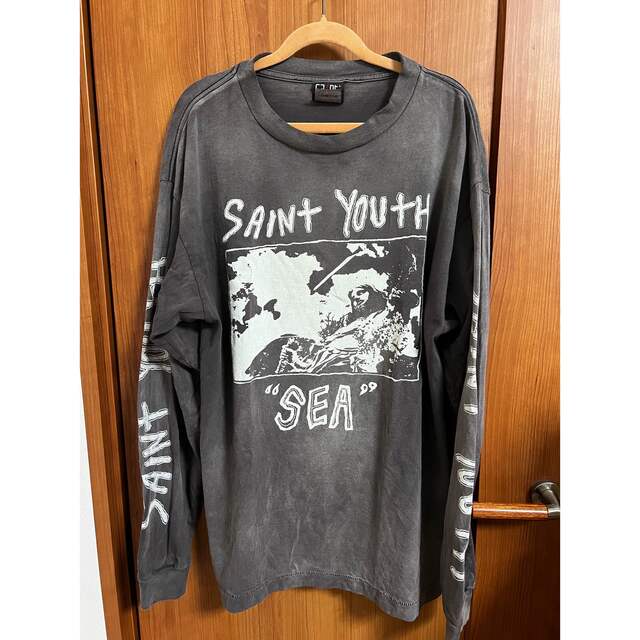 WIND AND SEA(ウィンダンシー)のSAINT MICHAEL ✖️WIND AND SEA ロンT メンズのトップス(Tシャツ/カットソー(七分/長袖))の商品写真