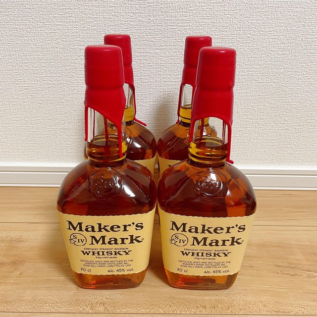 メーカーズマーク　700ml 4本　makers mark ウイスキー