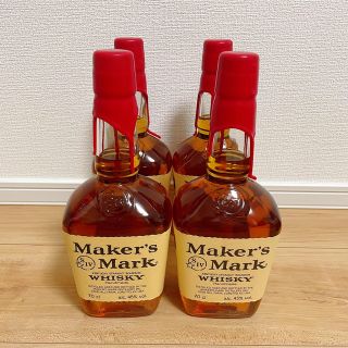 サントリー(サントリー)のメーカーズマーク　700ml 4本　makers mark ウイスキー(ウイスキー)