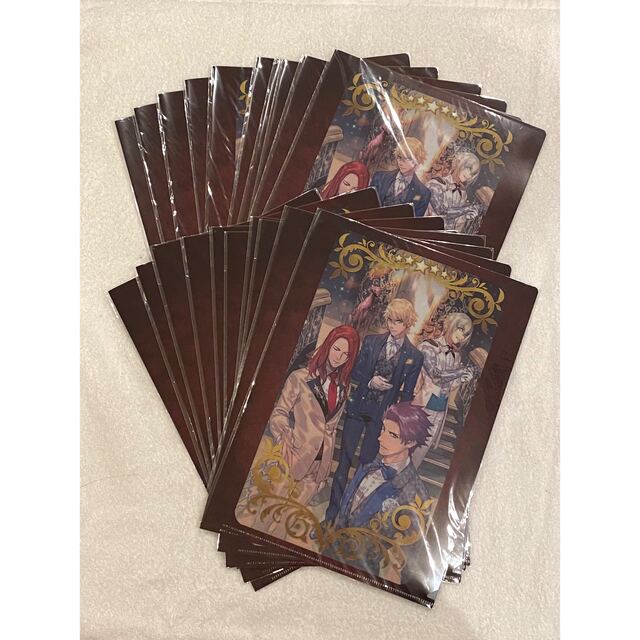 非売品 Fate/Grand Order 円卓の騎士 クリアファイル 20枚 エンタメ/ホビーのアニメグッズ(クリアファイル)の商品写真
