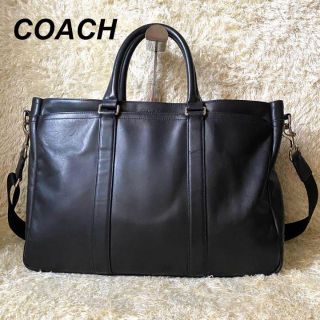 コーチ(COACH)のCOACH コーチ ビジネスバッグ トートバッグ オールレザー 2way(ビジネスバッグ)