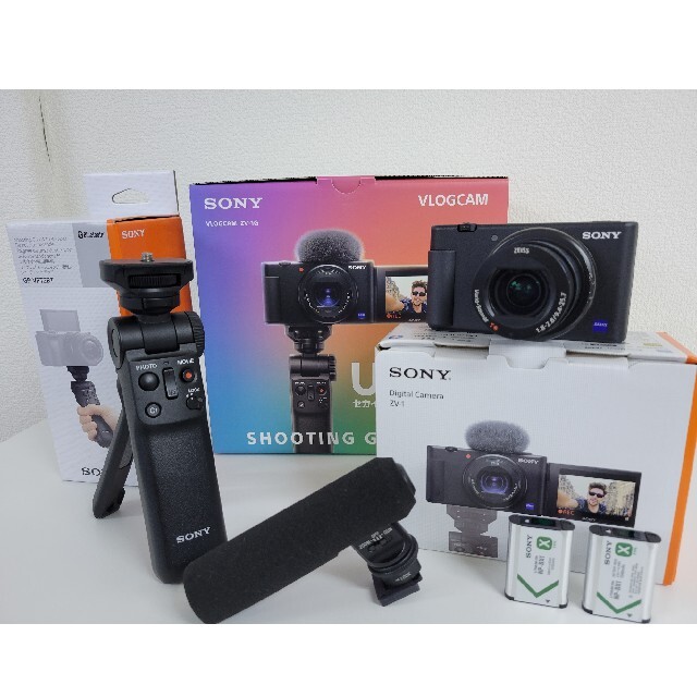 SALE/37%OFF】 SONY - VLOGCAM ZV-1G シューティンググリップキット