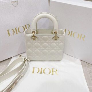 ディオール(Christian Dior) ハンドバッグ(レディース)（ホワイト/白色 