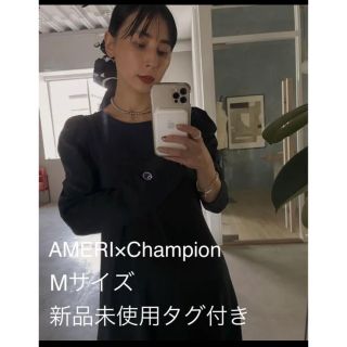 アメリヴィンテージ(Ameri VINTAGE)のAMERI×Champion LADY RELAX DRESS ワンピースドレス(ロングワンピース/マキシワンピース)