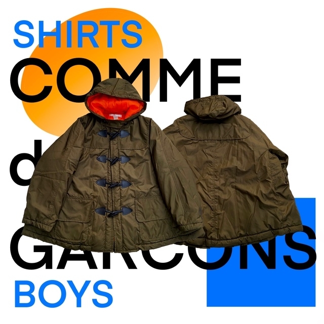 COMME des GARCONS SHIRT BOYS ピーコート