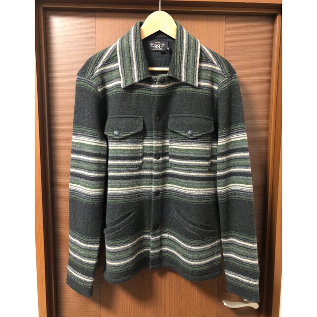 短期間のみ出品 RRL ‼️ ボーダー ジャケット M 定価119900円