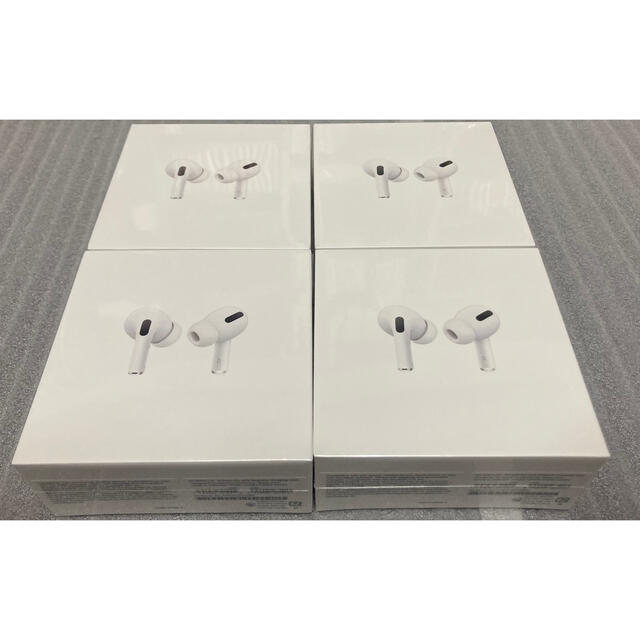 国内初の直営店 Apple - AirPods Pro MLWK3J/A 新品未開封 4個まとめ