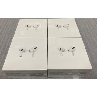 アップル(Apple)のAirPods Pro MLWK3J/A 新品未開封　4個まとめ売り(ヘッドフォン/イヤフォン)