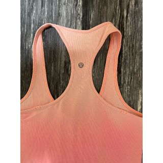 ルルレモン(lululemon)のルルレモン クールレーサーバック タンクトップ サイズ6（オレンジ）(ヨガ)