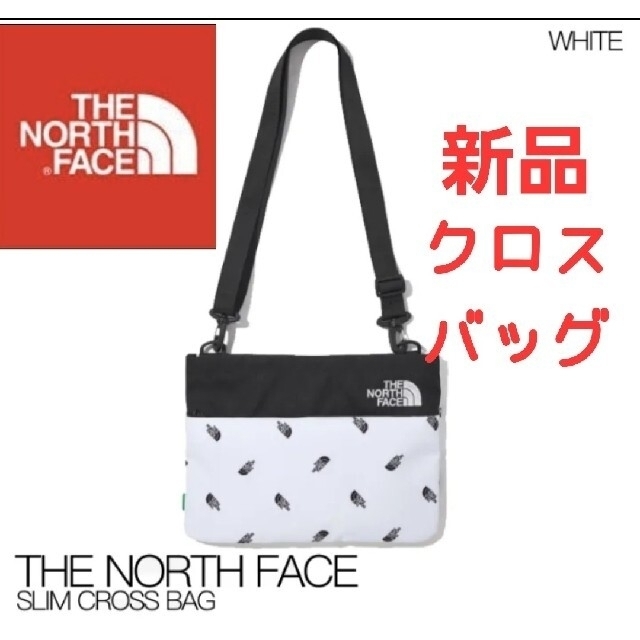 THE NORTH FACE　ノースフェイス　新品　クロスバッグ　クラッチ　白