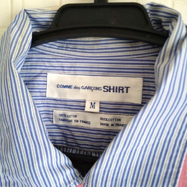 います】 COMME des GARCONS - コムデギャルソン パッチワーク シャツ