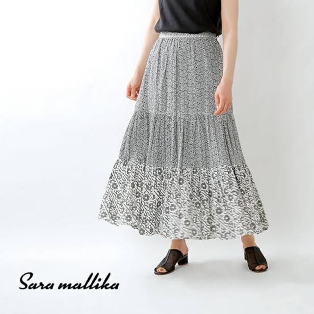 Sara Mallika - Sara Mallika コットンルレックスダブルフラワー