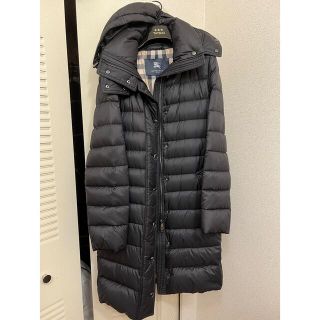 バーバリー(BURBERRY)のBurberry ロングダウンジャケット　コート　ブラック　バーバリー40(ダウンジャケット)