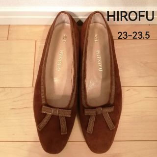 HIROFU スエード 23-23.5cm(ハイヒール/パンプス)