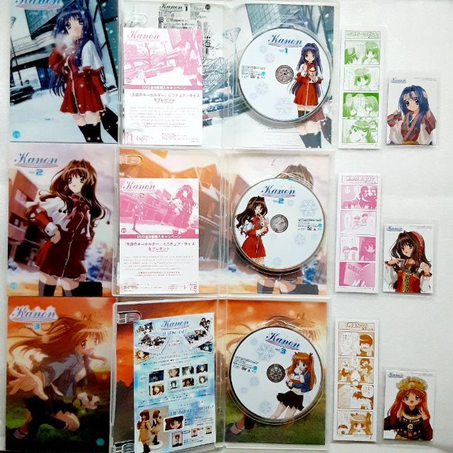 「Kanon」 DVD 全8巻 セット まとめ 3