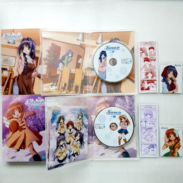 「Kanon」 DVD 全8巻 セット まとめ