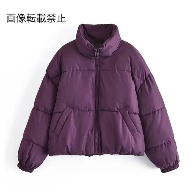 10月新作9492◆purple パープル ダウンコート
