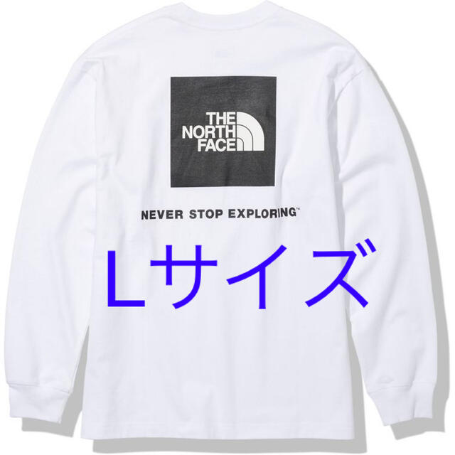 THE NORTH FACE(ザノースフェイス)の【新品未使用タグ付】ノースフェイス L バックスクエアロゴ NT82131 メンズのトップス(Tシャツ/カットソー(七分/長袖))の商品写真