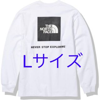 ザノースフェイス(THE NORTH FACE)の【新品未使用タグ付】ノースフェイス L バックスクエアロゴ NT82131(Tシャツ/カットソー(七分/長袖))